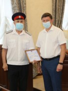 Сергей Ладанов поздравил известных юбиляров Волгодонска