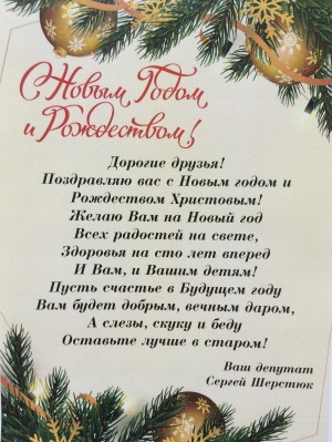 С Новым годом, 12 округ!