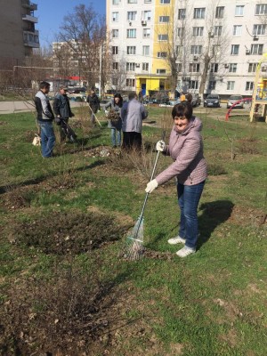 Субботник в округе № 7.