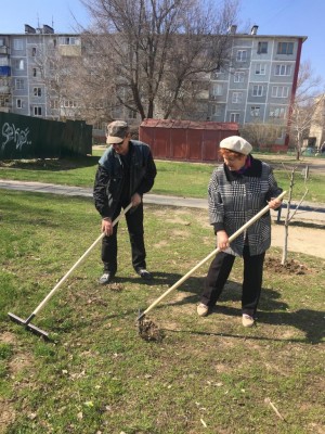 Субботник в округе № 7.
