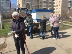 Субботник в округе № 7.