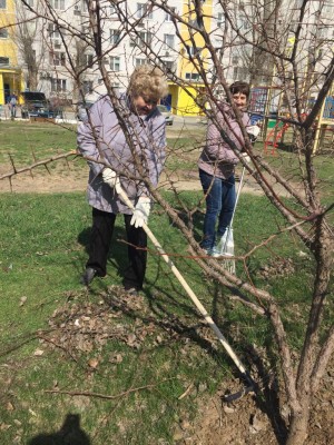 Субботник в округе № 7.