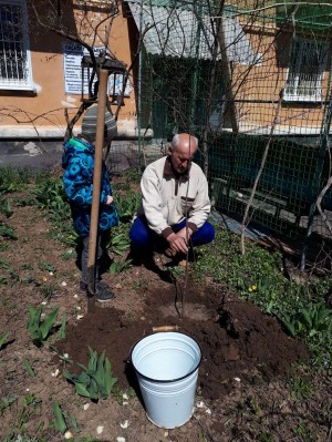 Большой субботник в пепрвом округе
