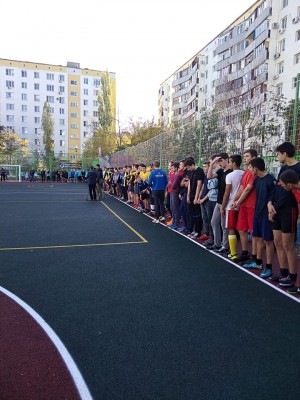 В округе 16 открылась обновленная спортплощадка
