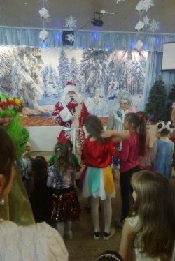 Новый год в округе №10.