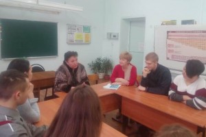 Встреча старшеклассников школы №12 с депутатом Н.В.Пушкаревой