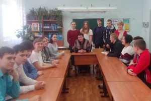 Встреча старшеклассников школы №12 с депутатом Н.В.Пушкаревой
