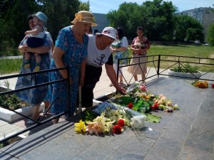 День памяти и скорби в 14 избирательном округе.