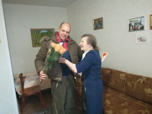 25 округ Отмечаем 100 летний юбилей УВОВ Паршуковой К.Ф.