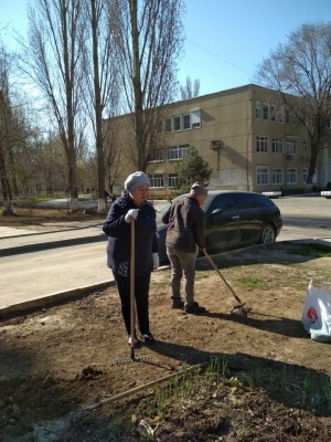 Субботник в 16 округе