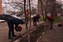 Субботник в 16 округе