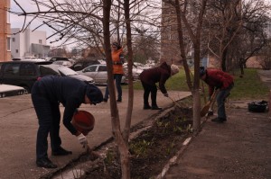 Субботник в 16 округе