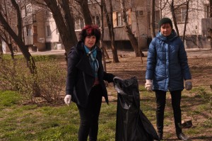 Субботник в 16 округе