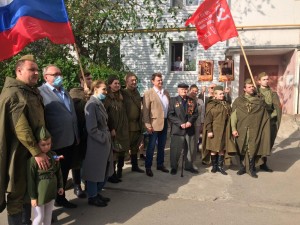 Концерт "У дома ветерана" в округе 16