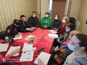 23 ОКРУГ Заседание Совета профилактики правонарушений    
