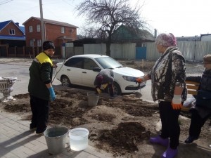Округ 5 Субботник в ТОСе «Раздолье» 