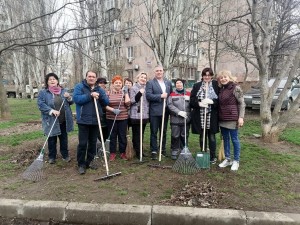 Субботник в микрорайоне №17