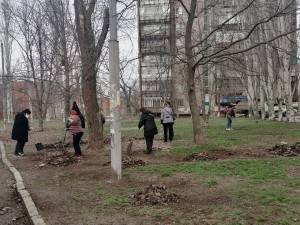 Субботник в микрорайоне №17