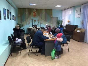 Выездной пункт вакцинации в общественной приемной депутата Алексея Владимировича Бородина
