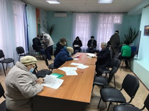 Выездной пункт вакцинации в общественной приемной депутата Алексея Владимировича Бородина