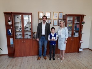 Алексей Брежнев поздравил победителей XIII городского открытого Ушаковского фестиваля в восьмой школе