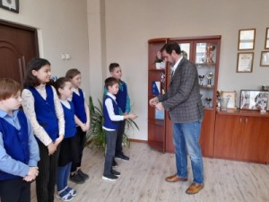 Алексей Брежнев поздравил победителей XIII городского открытого Ушаковского фестиваля в восьмой школе