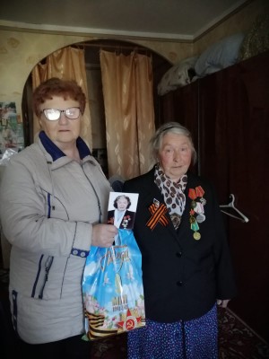 Поздравление ветеранов Великой Отечественной войны с Днем Победы в 20 округе
