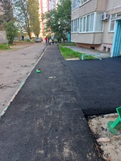 Благоустройство микрорайона 13.