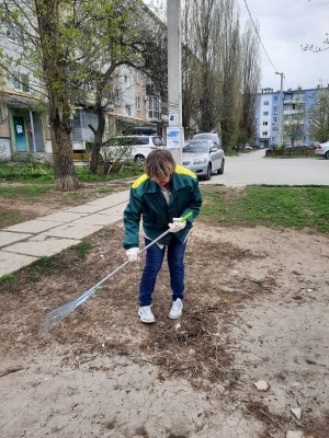 В Седьмом округе провели "Месячник чистоты"
