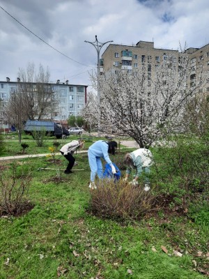 В Седьмом округе провели "Месячник чистоты"