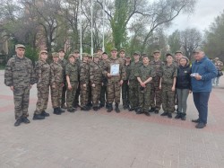 Первый округ  Смотр строя и песни