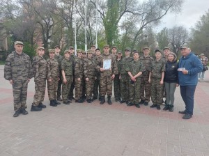 Первый округ  Смотр строя и песни