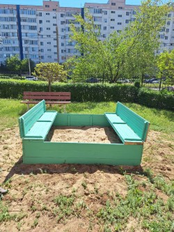 11 округ Установка песочниц