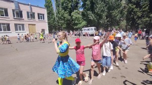 В школе округа № 4 открылся летний приходящий лагерь