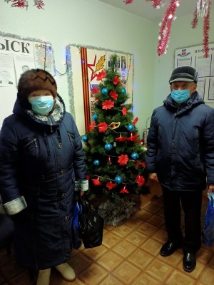 Поздравление актива округа 7.