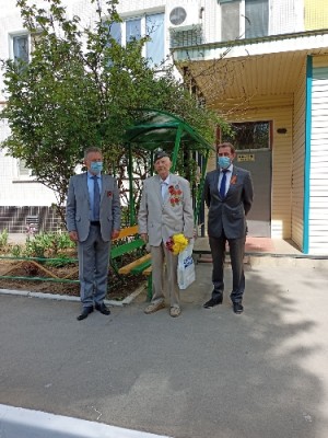 День Победы!!1 Поздравления ветеранов в седьмом избирательном округе.