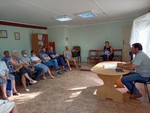 Алексей Брежнев провел информационные встречи в избирательном округе № 7