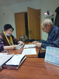 Разъяснительные встречи по вакцинации продолжаются в округе 7