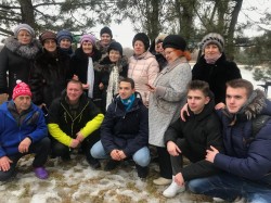 Выезд жителей 8 округа на базу отдыха в Крещение.