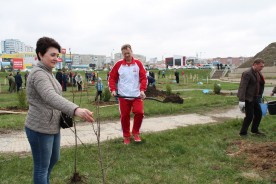 Депутаты городской Думы  приняли участие в Дне древонасаждений