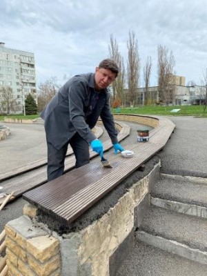 Округ 18. Сквер "Весна" готов встречать жителей города