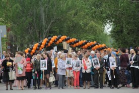 Акция «Бессмертный полк» стала самой массовой  за годы проведения в Волгодонске