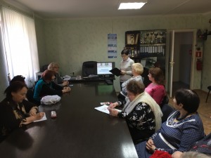 8 округ. Лекция для членов клуба "Притяжение"