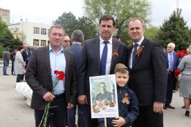 Волгодонск отметил 72-ю годовщину Великой Победы