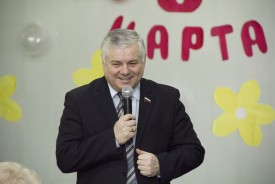 Петр Горчанюк поздравил горожанок с Международным женским днем
