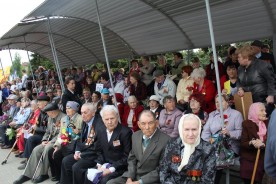 Волгодонск отметил 72-ю годовщину Великой Победы