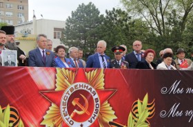 Волгодонск отметил 72-ю годовщину Великой Победы