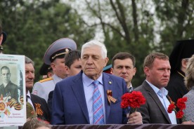 Волгодонск отметил 72-ю годовщину Великой Победы