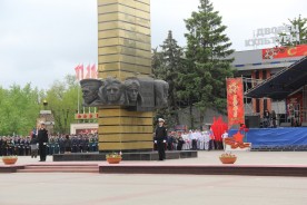Волгодонск отметил 72-ю годовщину Великой Победы