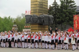 Волгодонск отметил 72-ю годовщину Великой Победы